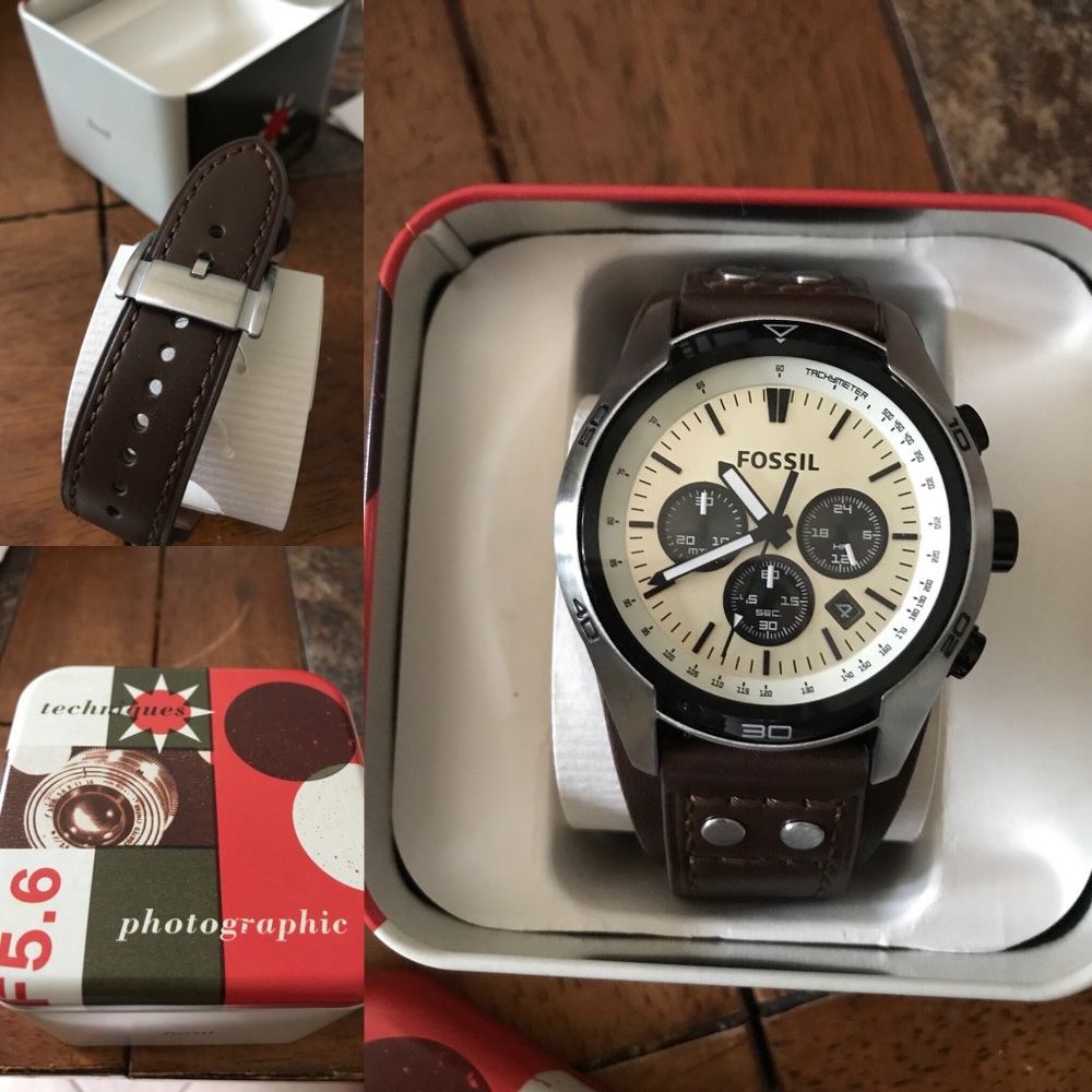 New Men’s Fossil Watch